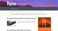 Desktop Screenshot of knau.org